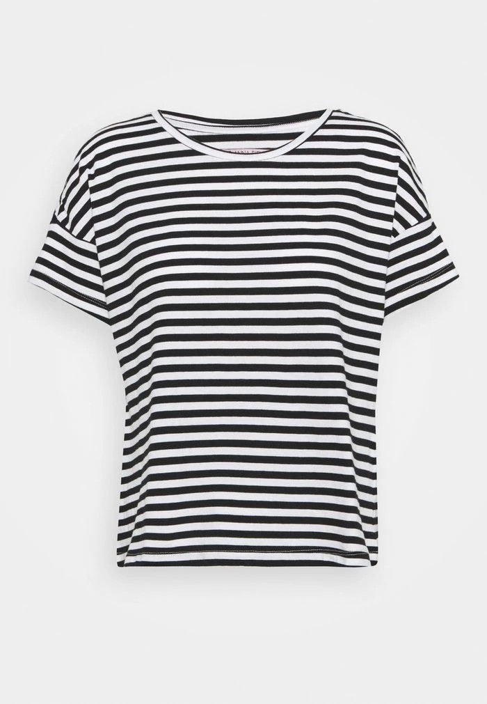 T-Shirt ANNA FIELD Anna Field Print T-shirt Noir Femme | ZVJ-4656387